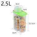 LANDA  plastic moisture-proof sealed food and grain storage box Cereal Grain Bean Rice Storage Container Box from direct factory